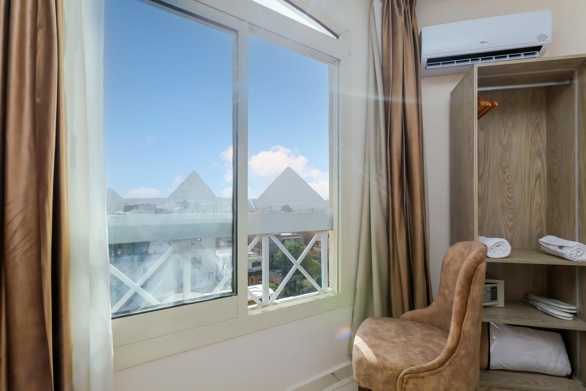 Horizon Pyramid View Inn Kafrat al Jabal Exterior photo