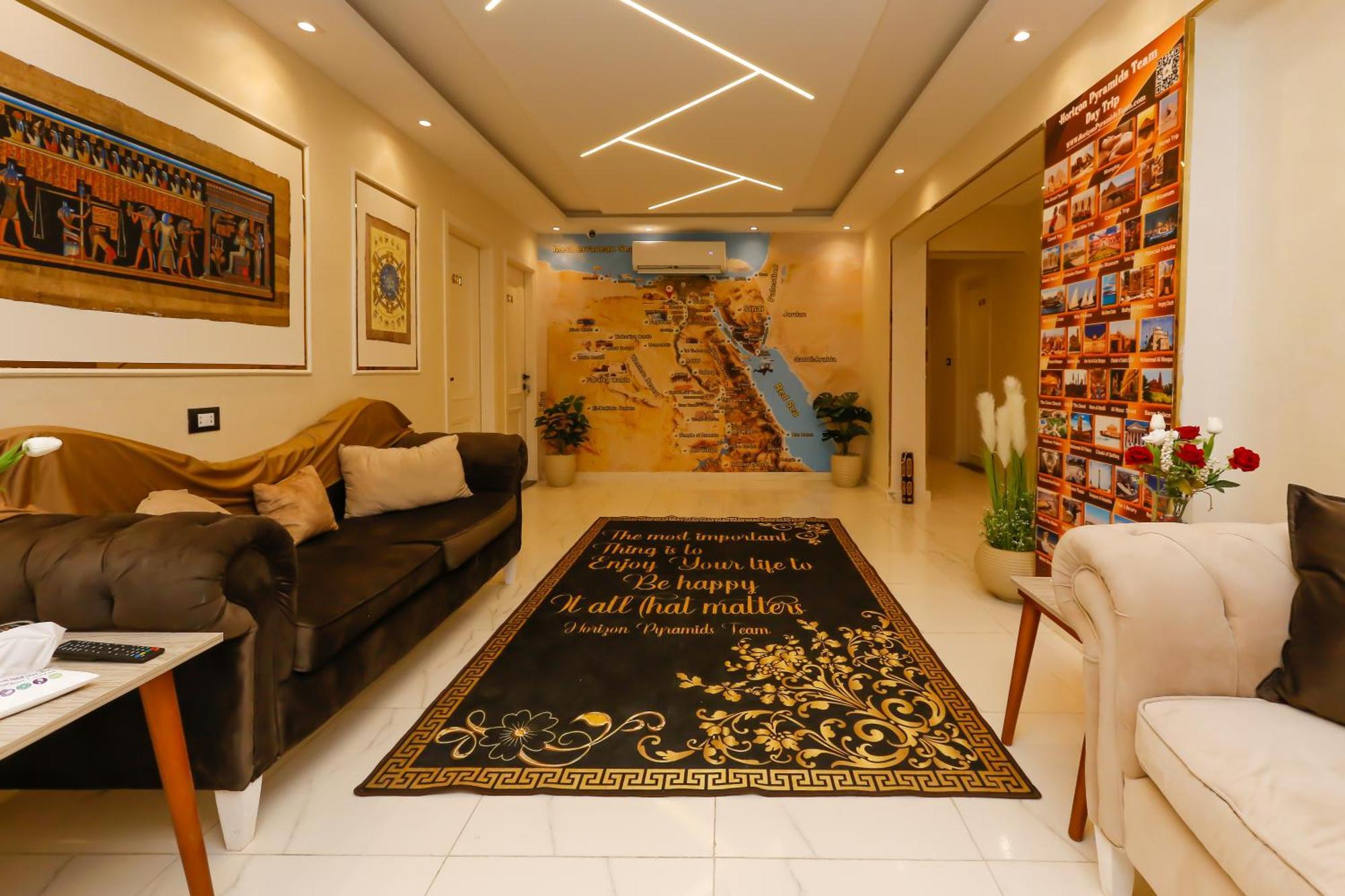 Horizon Pyramid View Inn Kafrat al Jabal Exterior photo